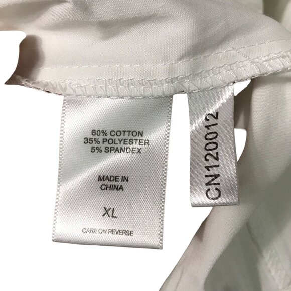 7th Avenue White Scope‎ Neck with pleated New with Tags - Picture 3 of 4